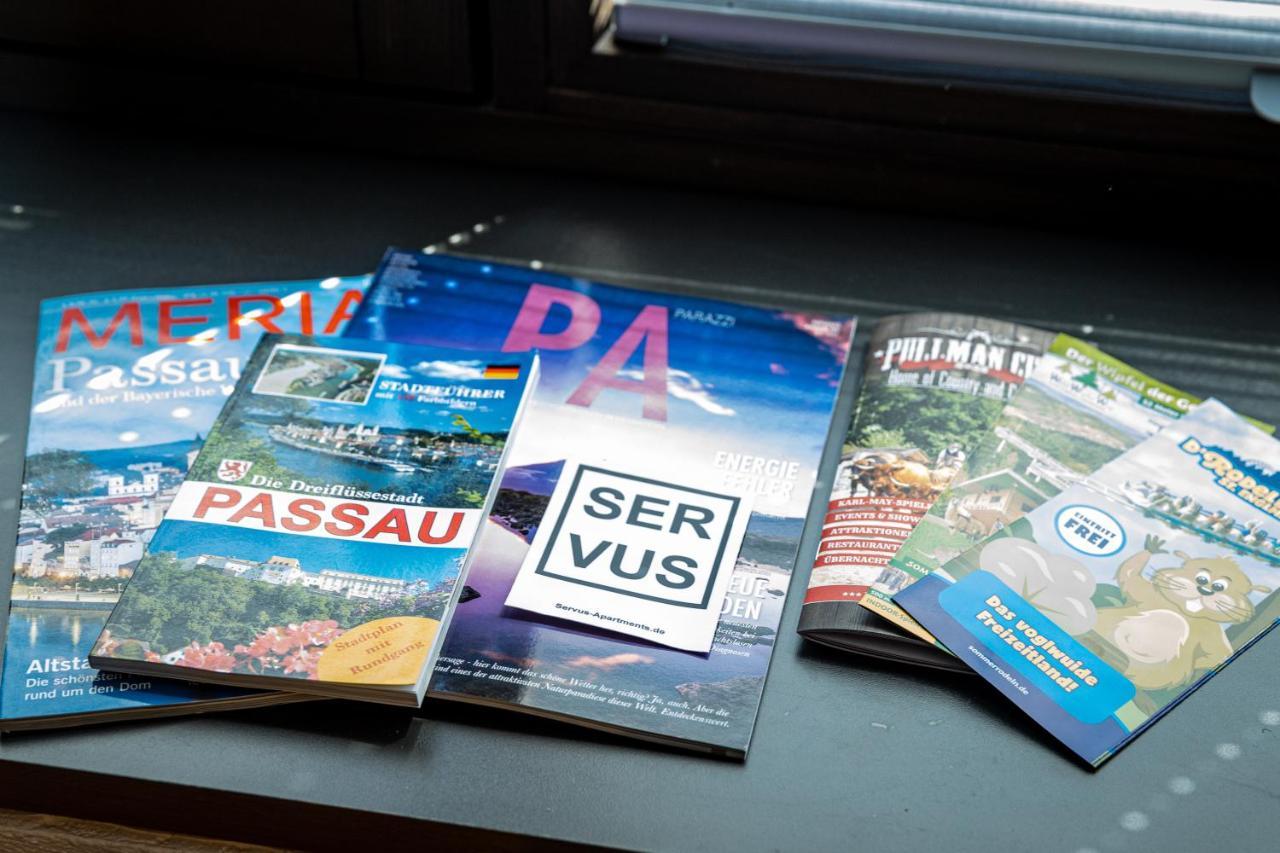 Servus-Apartments Direkt In Der City Nah Am Wasser Netflix Passavia Esterno foto
